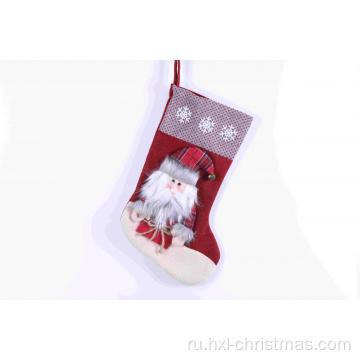 Оптовые персонализированные декоративные рождественские чулки